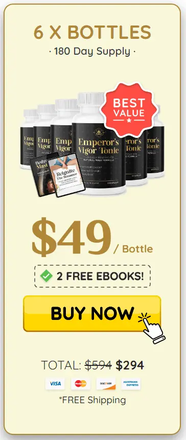 Emperor's Vigor Tonic buy 6 bottles